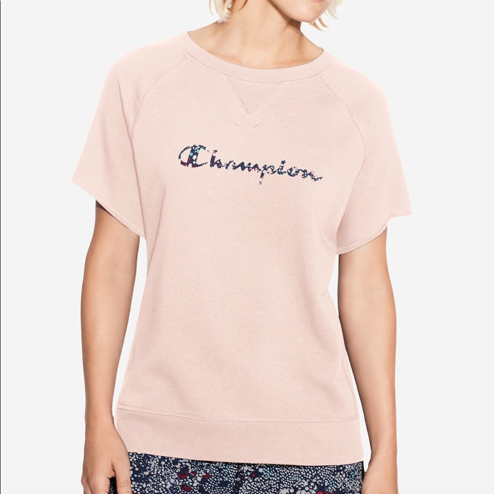 Champion Blush Short Sleeved Sweater